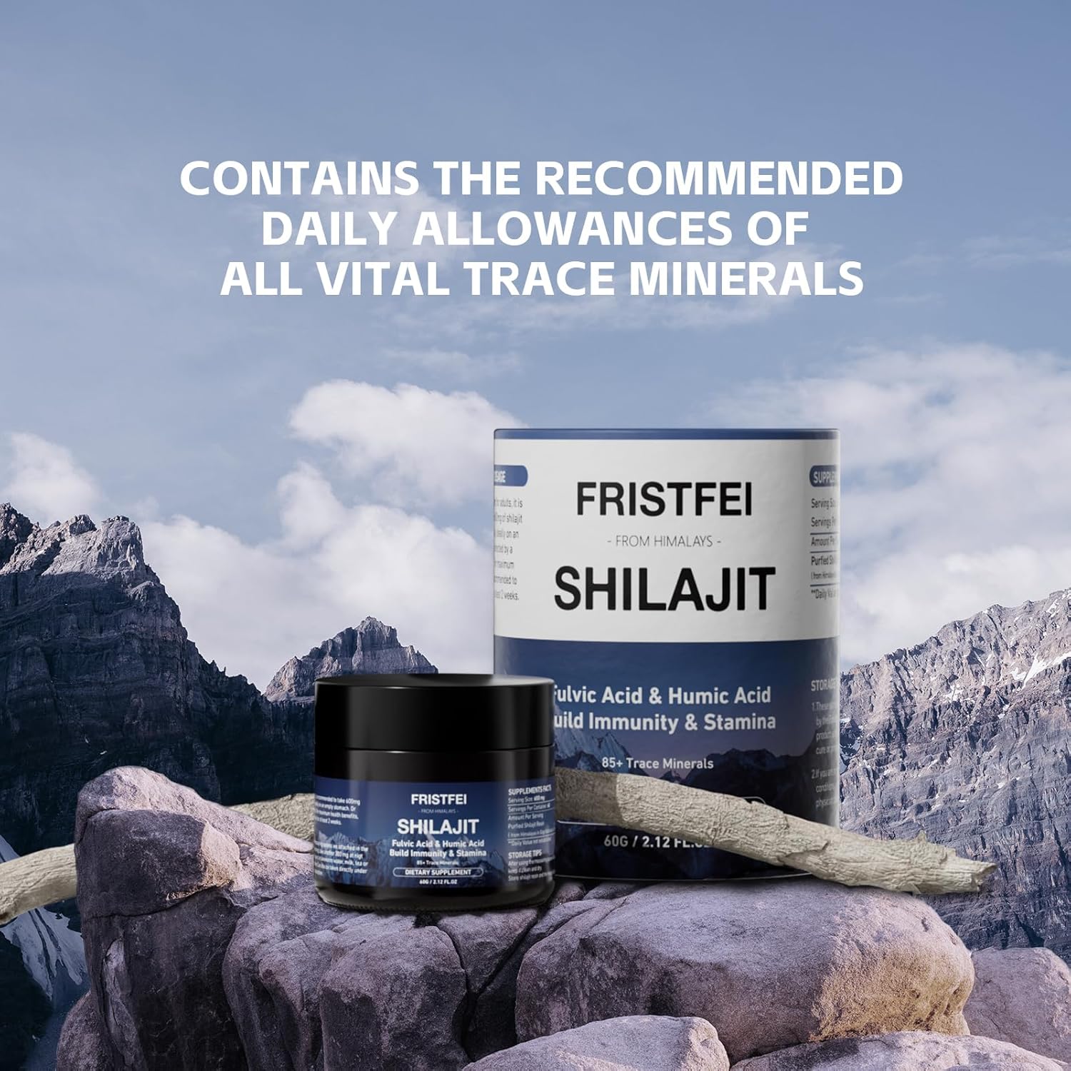 Organic Himalayan Shilajit Resin - Pure Shilajit for Men & Women | Rich in Fulvic Acid & 85+ Trace Minerals