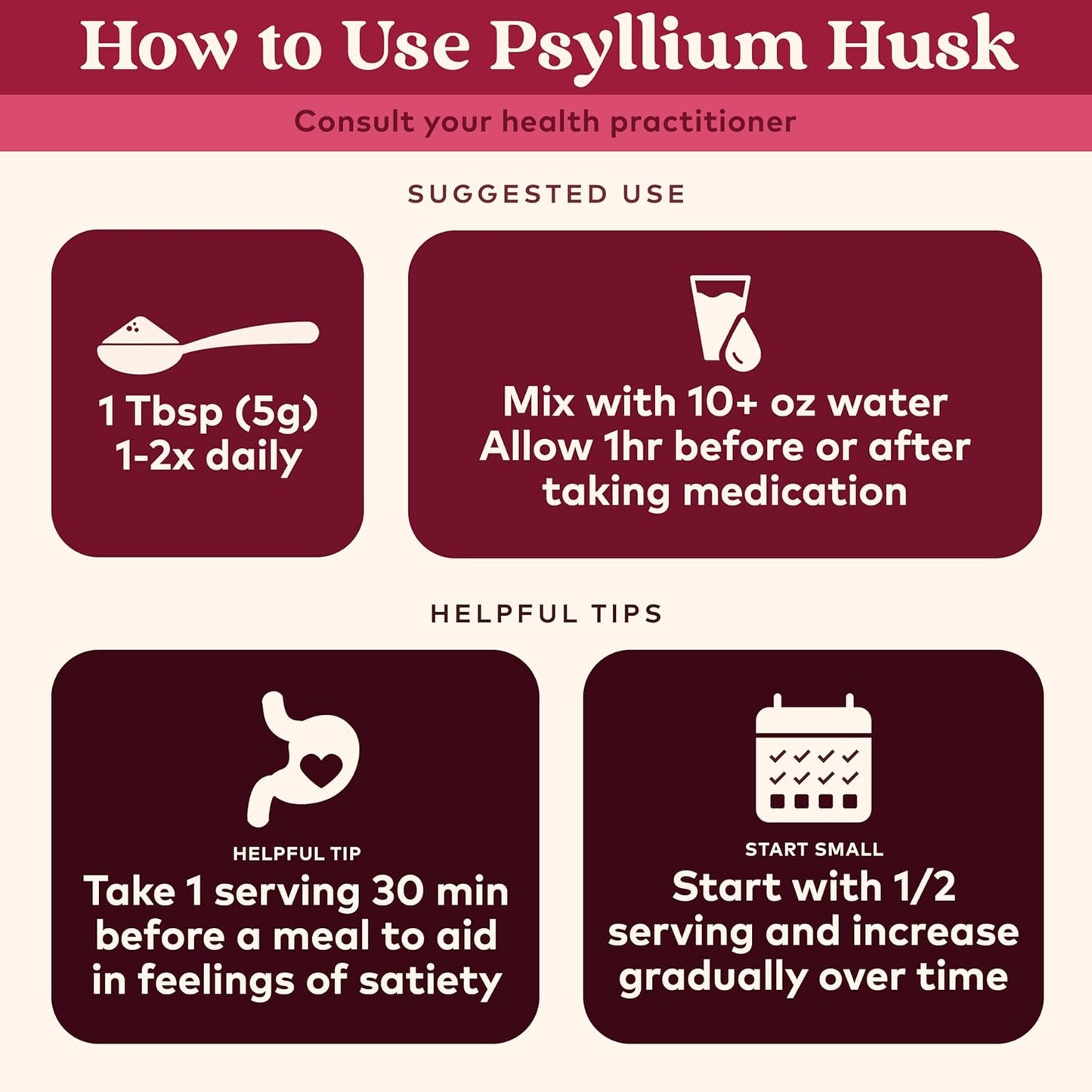 Organic India Psyllium Husk Powder - Fiber Supplement for Digestive Support, Vegan, Gluten-Free, Non-GMO - 24 oz (2 Pack)