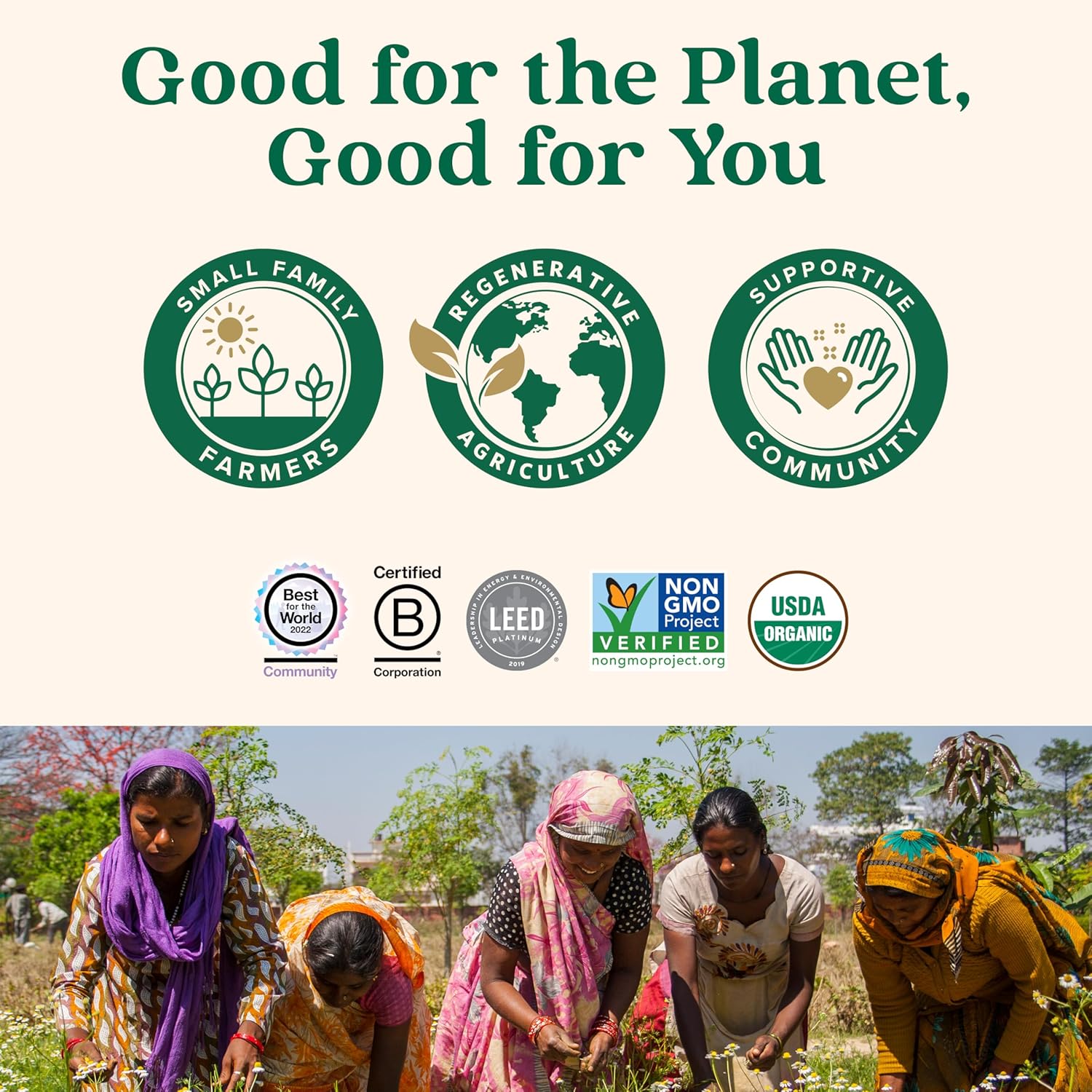 Organic India Whole Psyllium Husk Powder - Digestion Support Supplement, Vegan & Gluten-Free Fiber Source - 12 oz