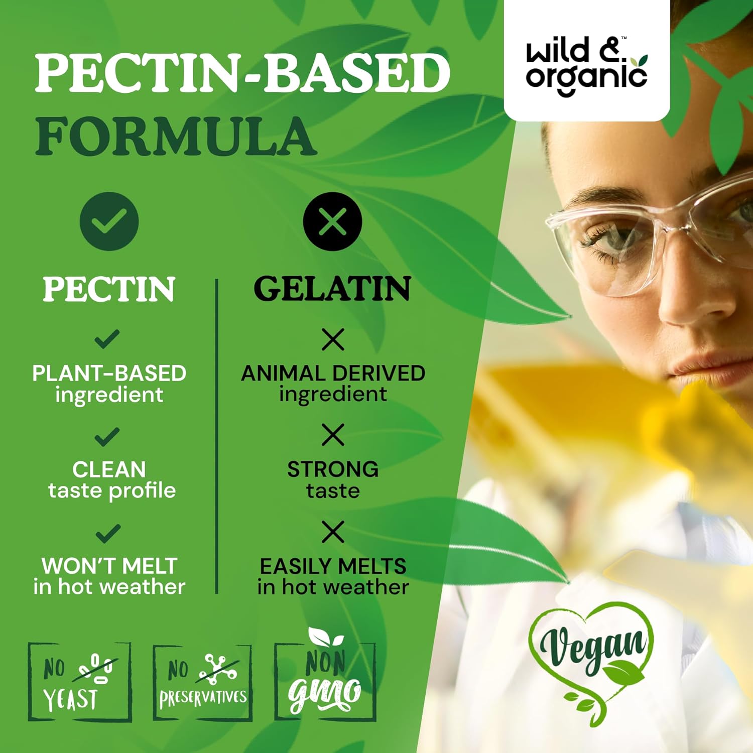 Organic Iodine Gummies with Immune Support Complex - Selenium, Zinc, and Potassium Iodide Supplement - Vegan 60ct Pectin Gummies