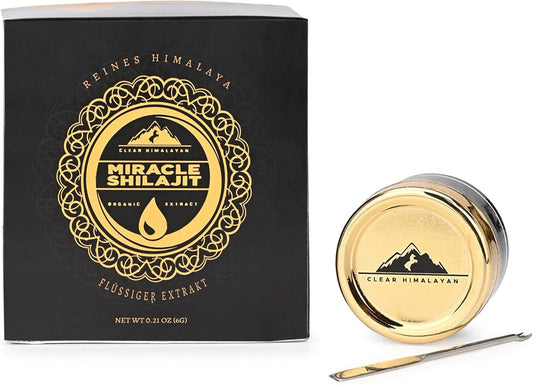 Organic ISOP Fulvic Acid Himalayan Shilajet Resin 10g - Authentic Mummyo from Himalaya Region - Natural Source of Trace Minerals - RAW (10g)