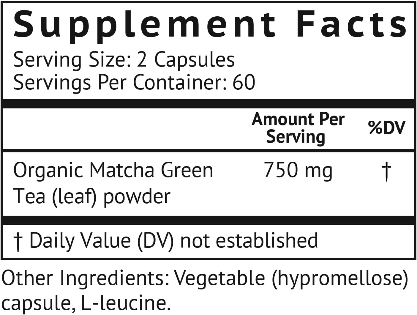 Organic Japanese Matcha Capsules for Energy & Mood - Vegan Matcha Supplement with Antioxidants - 120ct
