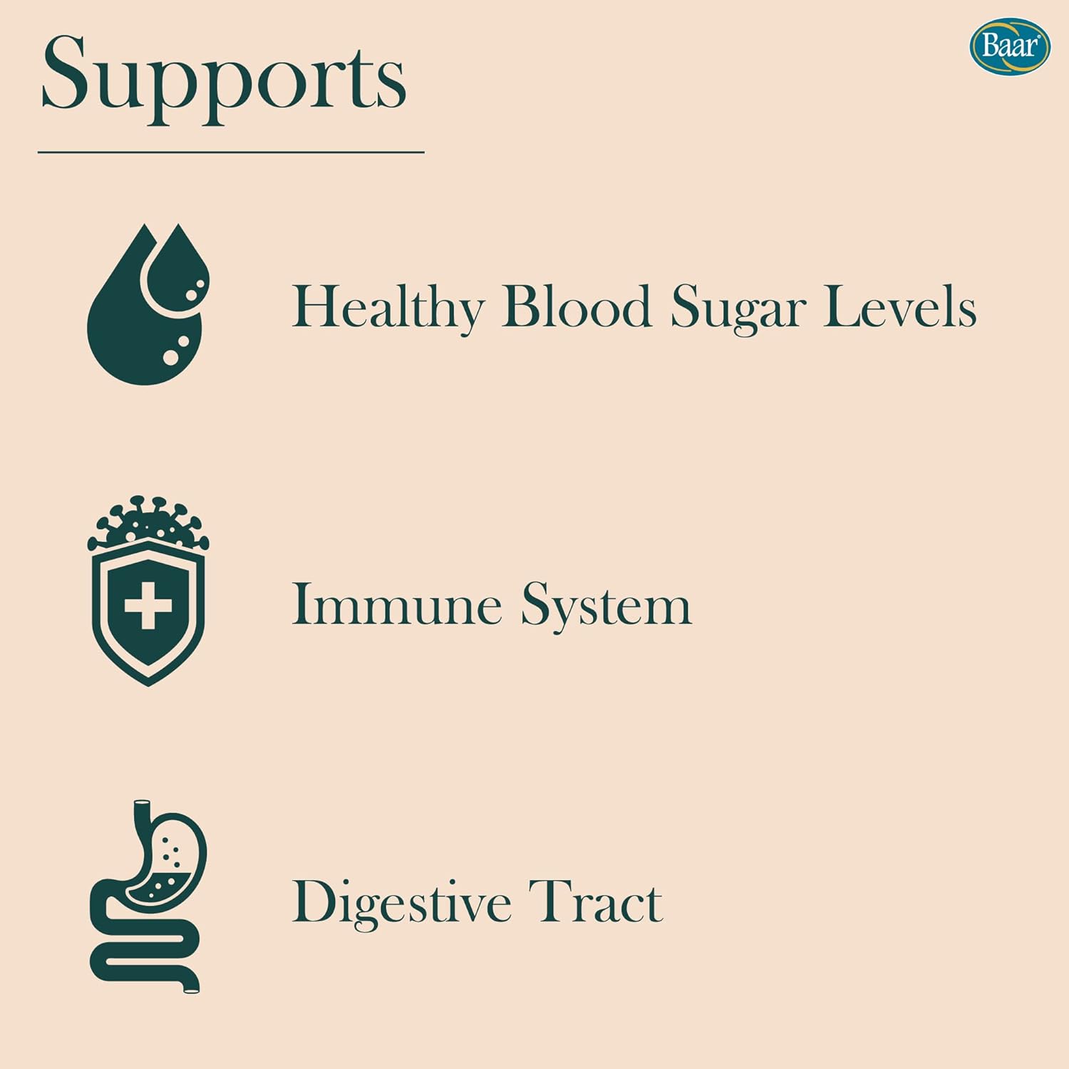 Organic Jerusalem Artichoke Capsules - 320 mg, 100 Count by Baar