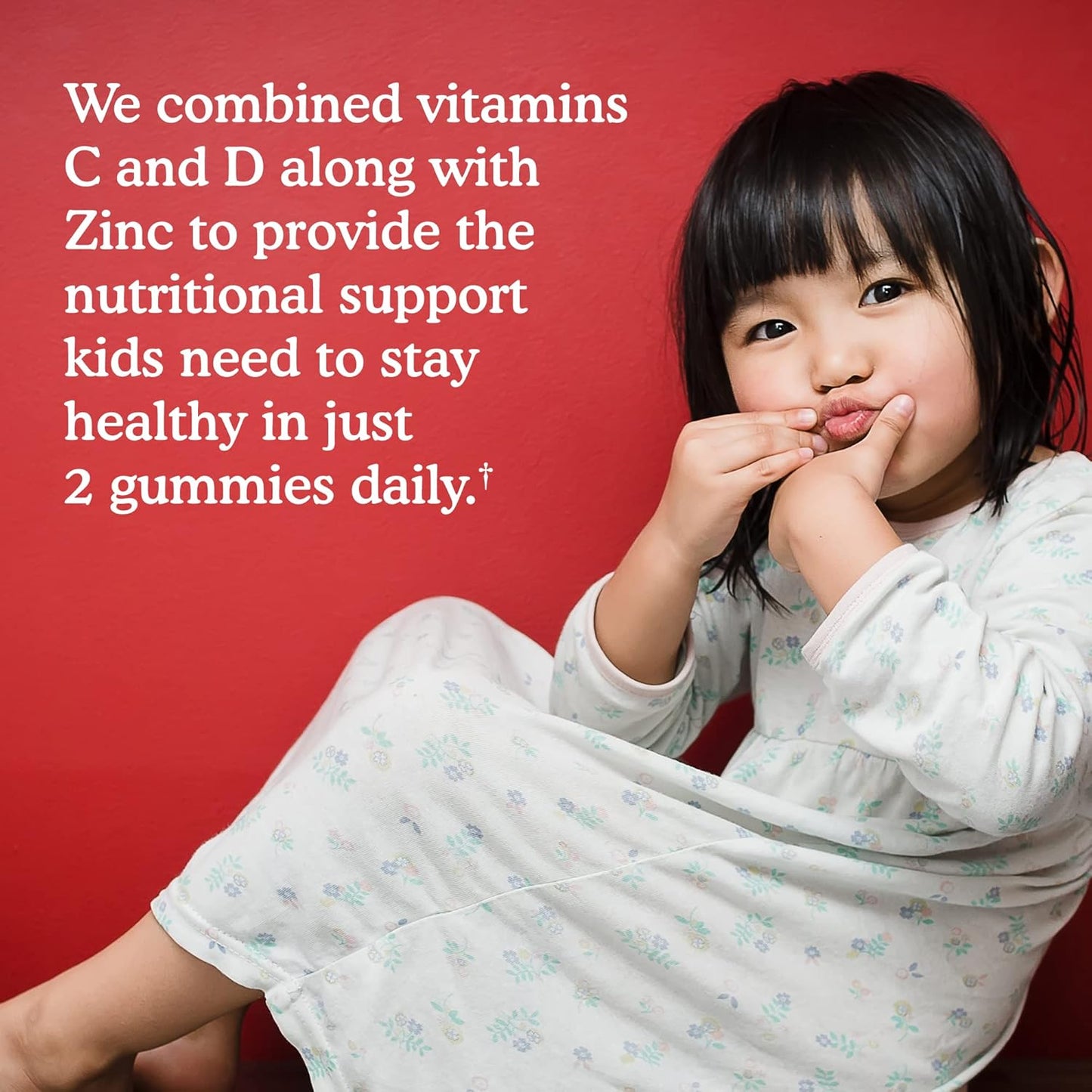 Organic Kids Immune Support Gummy Vitamins - Fruit Flavored with Vitamin C, D3, Zinc - Non-GMO & Vegan - Garden of Life Organics