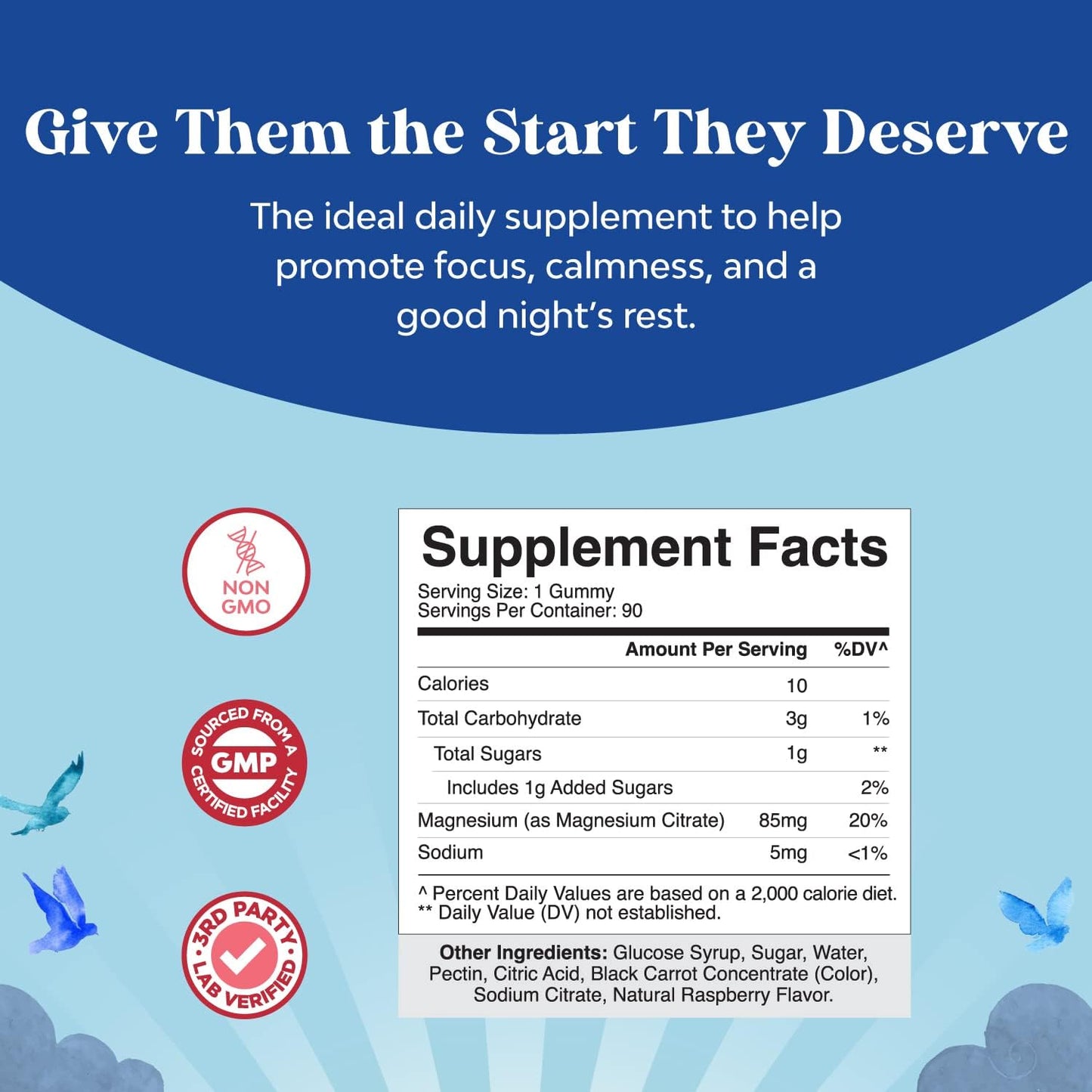Organic Kids Magnesium, Vitamin D, & Zinc Gummy Bundle - Supports Nerve, Bone, & Immune Health - Vegan & Organic Formula