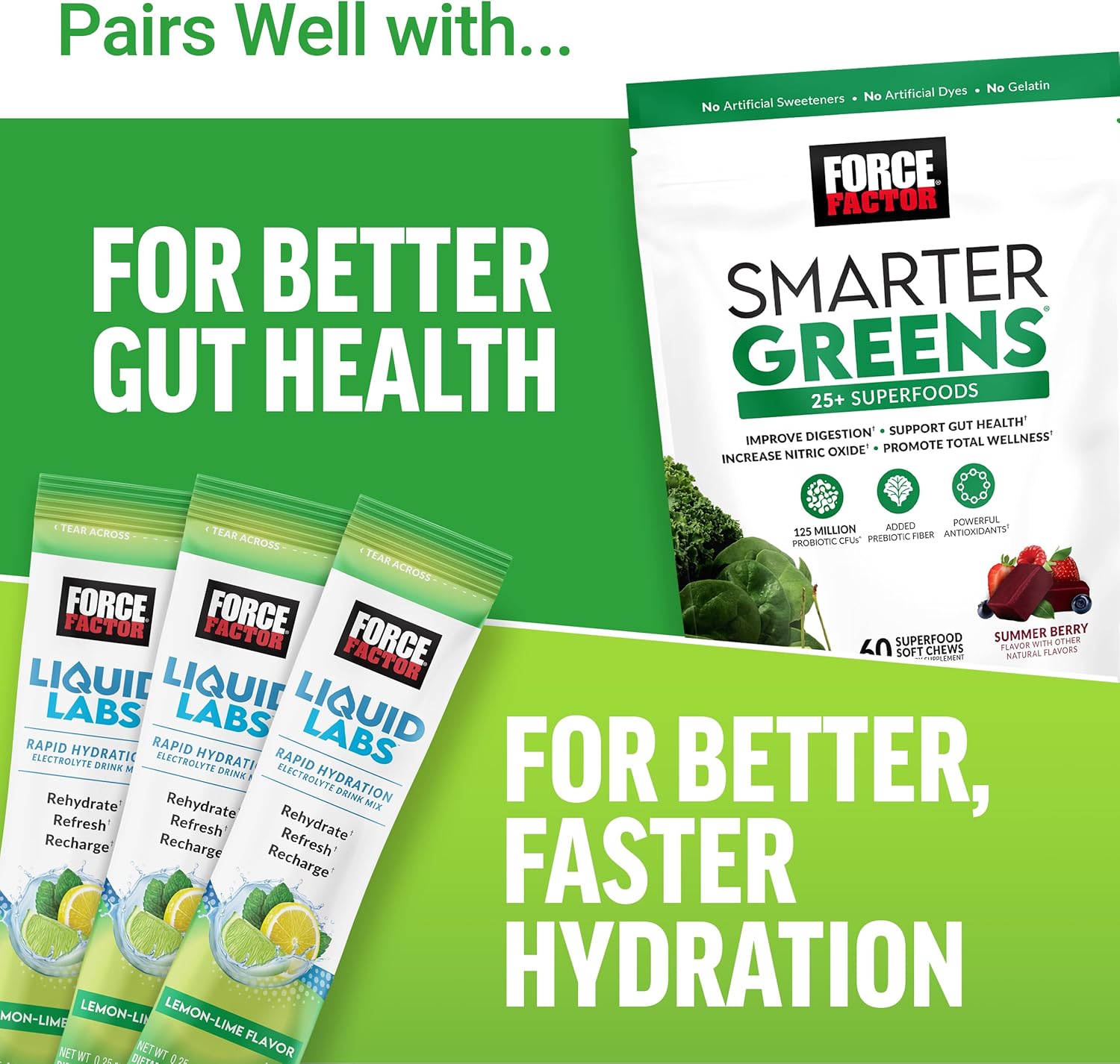 Organic LactoSpore Probiotic Apple Cider Vinegar Gummies for Digestion, Metabolism, and Immune Health, 60 Count