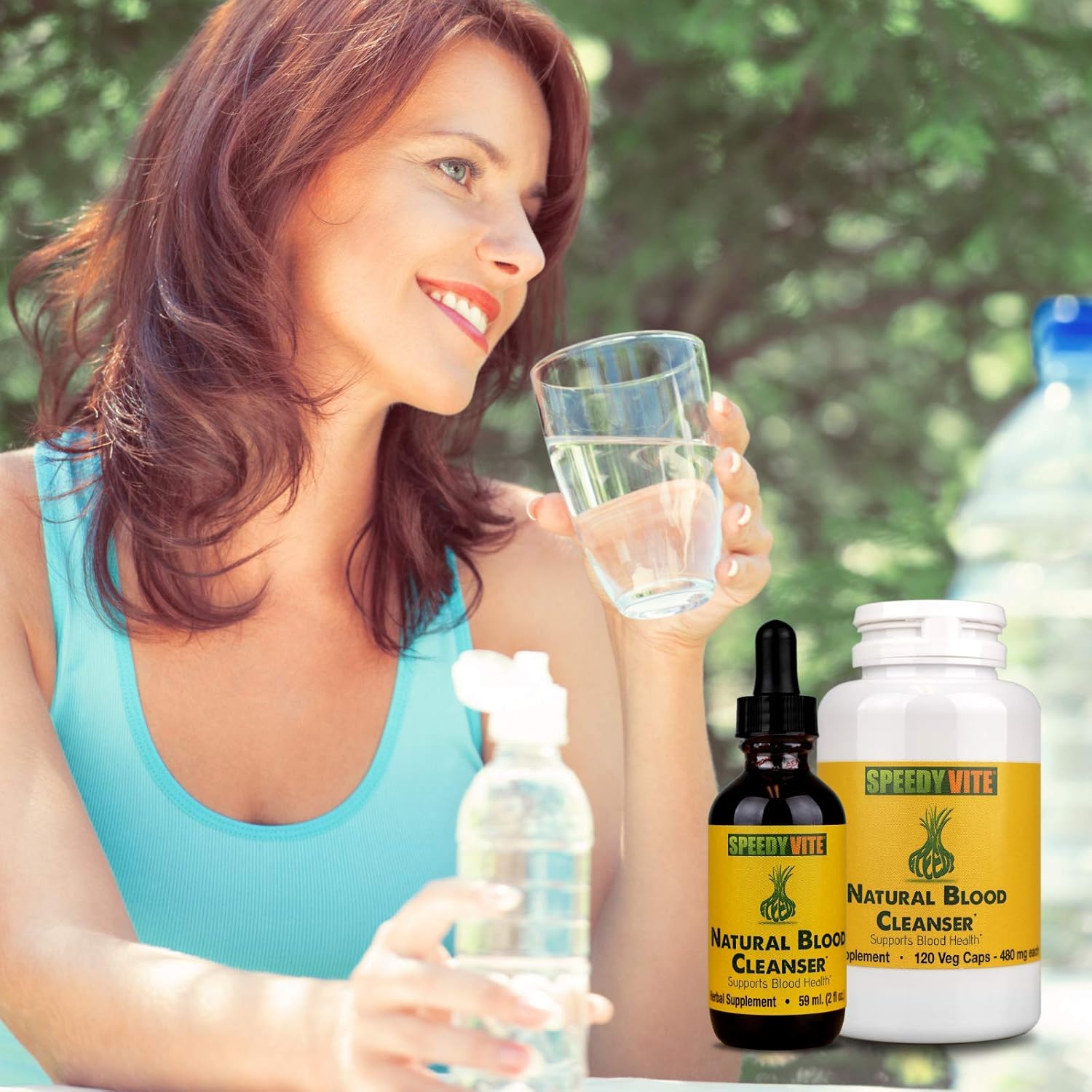 Organic Liquid Blood Cleanser Supplement - SpeedyVite® (2 fl oz) Drops