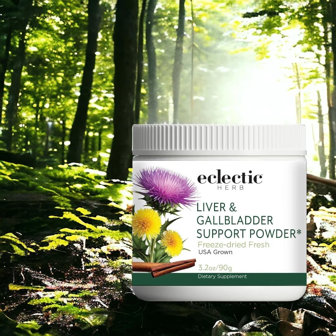 Organic Liver and Gallbladder Support Powder with Milk Thistle and Beet Juice - 90g