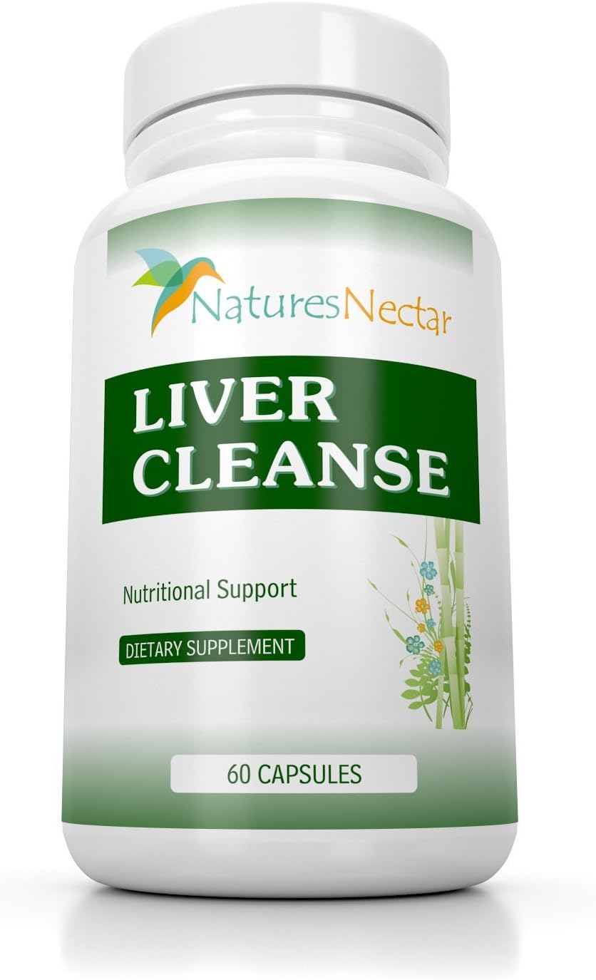 Organic Liver Cleanse & Detox Support Supplement - Natural Liver Detoxifier & Regenerator for Active and Fatty Liver - Grass Fed Liver Support Formula