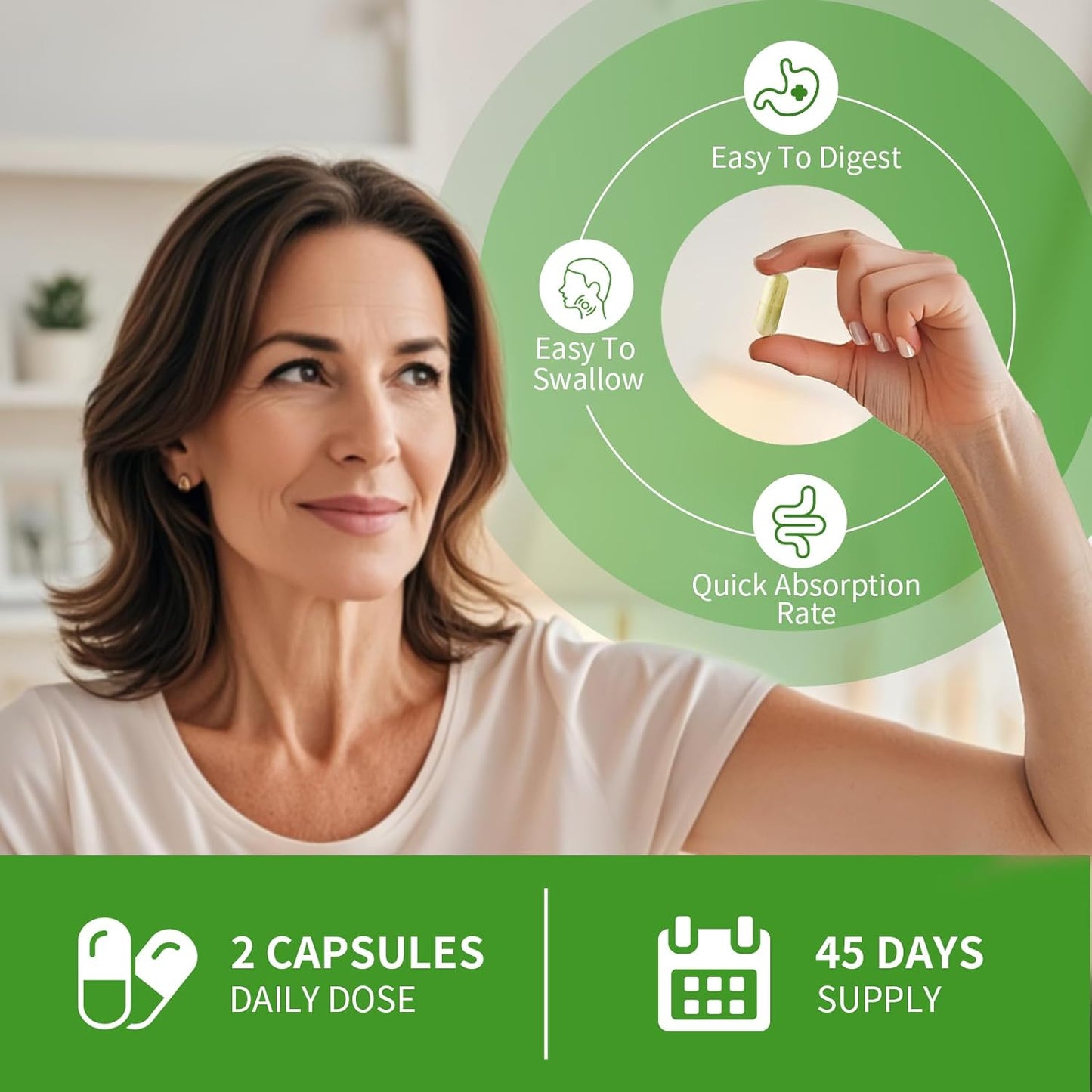 Organic Liver Cleanse Detox with Milk Thistle, Artichoke, Dandelion & Glutathione - Antioxidant Support, Non-GMO - 90 Capsules