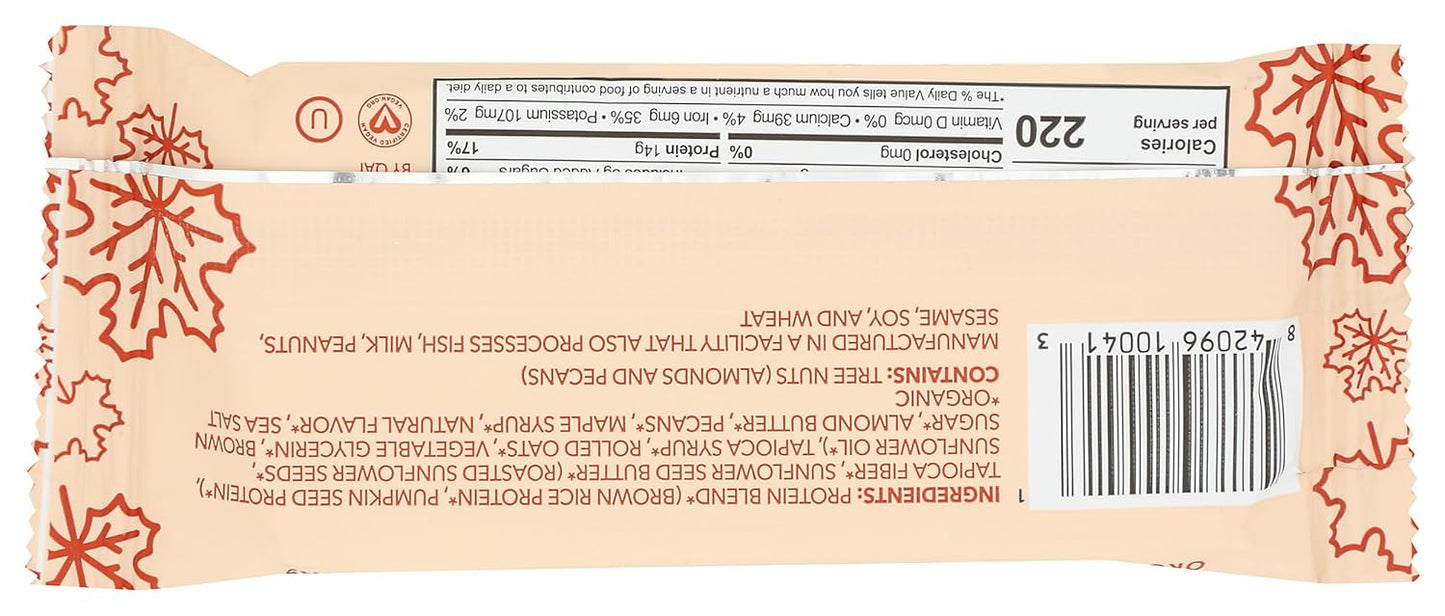 Organic Maple Sea Salt Protein Bar - 1.98 OZ, Aloha Brand