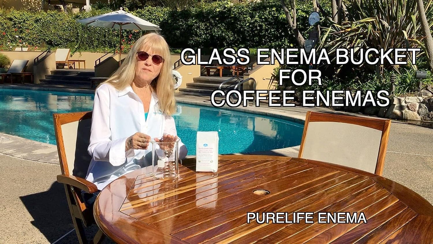 Organic Medium Roast Enema Coffee by Purelife - Lab Tested, Mold/Mycotoxin Free - Gerson Recommended