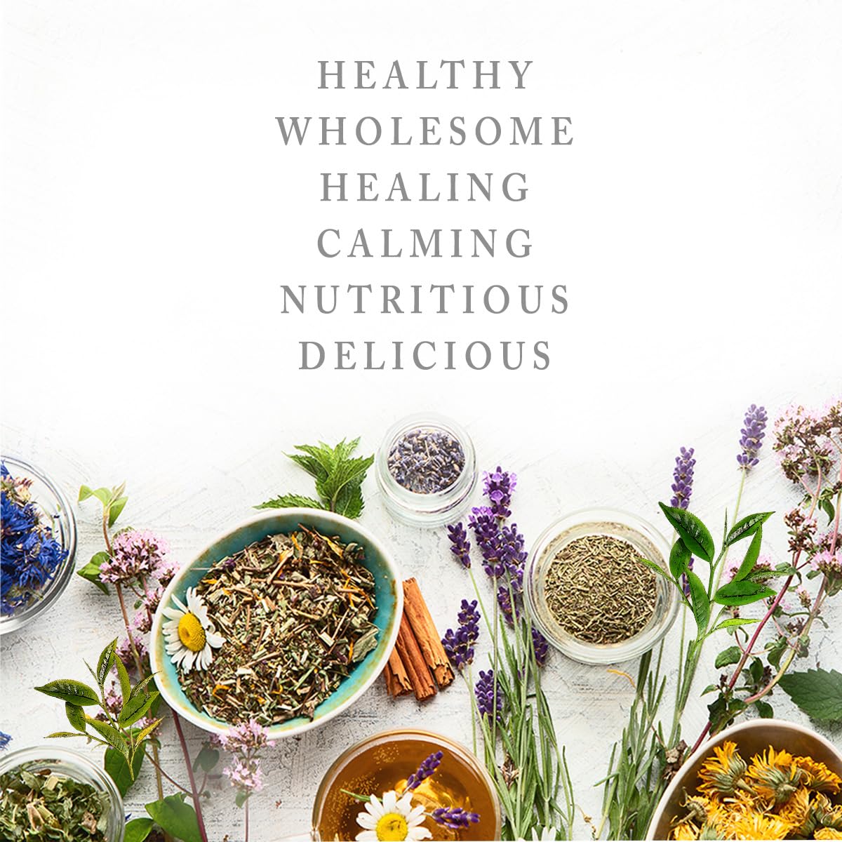 Organic Menopause Relief Tea - Herbal Blend for Hot Flashes & Hormone Balance - Ashwagandha Infused - 20 Tea Sachets
