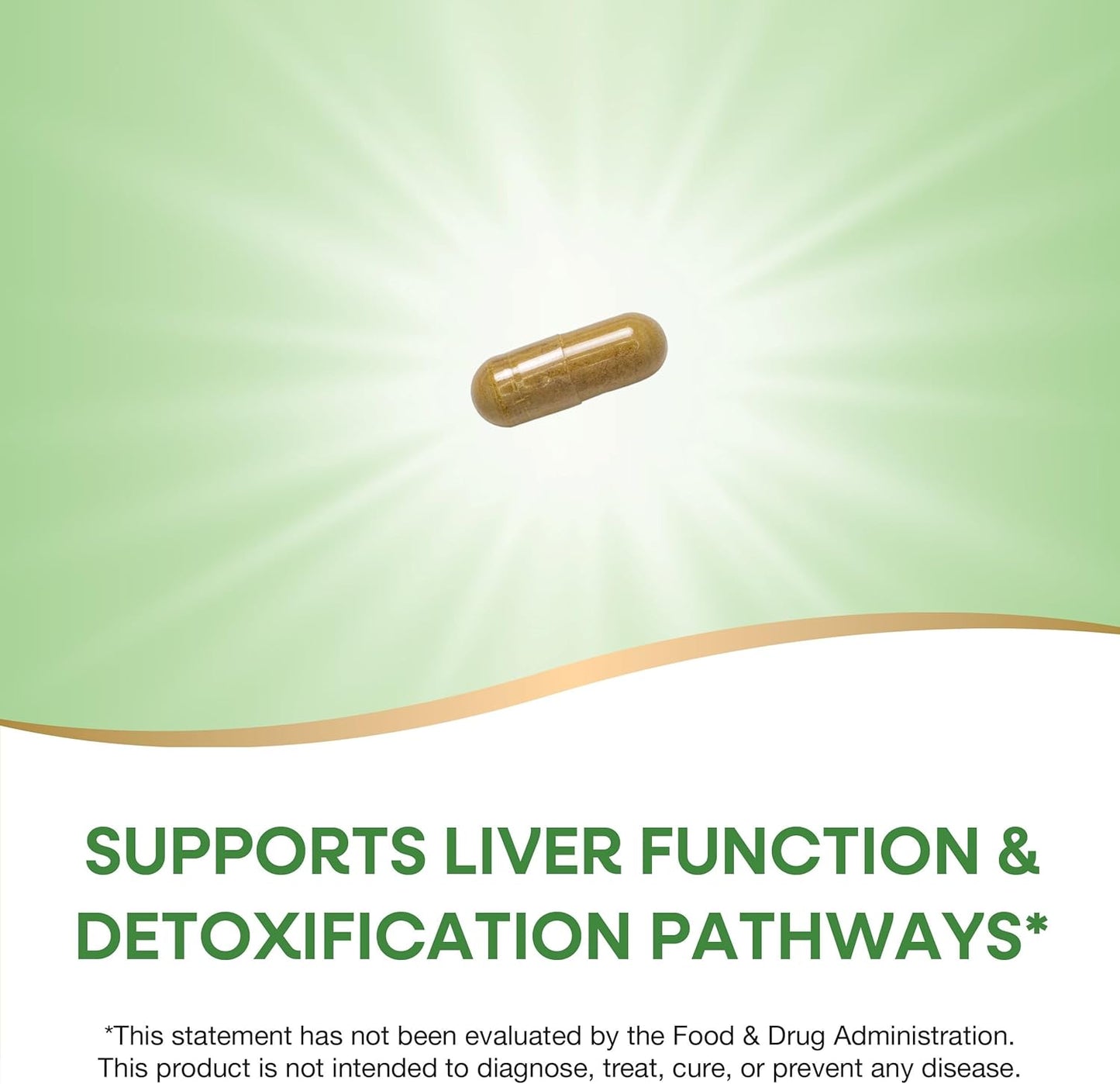 Organic Milk Thistle Capsules for Liver Support and Detox, 175mg Silymarin, 120ct