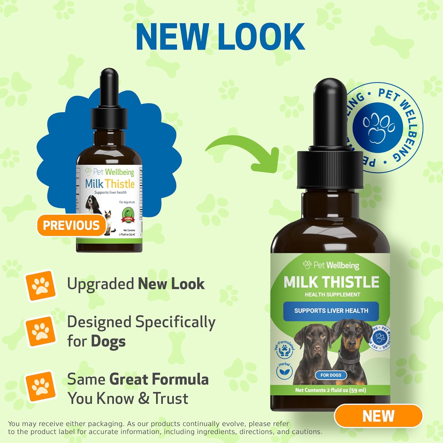 Organic Milk Thistle for Dogs - Supports Liver Health and Detoxification - Herbal Supplement 2 oz
