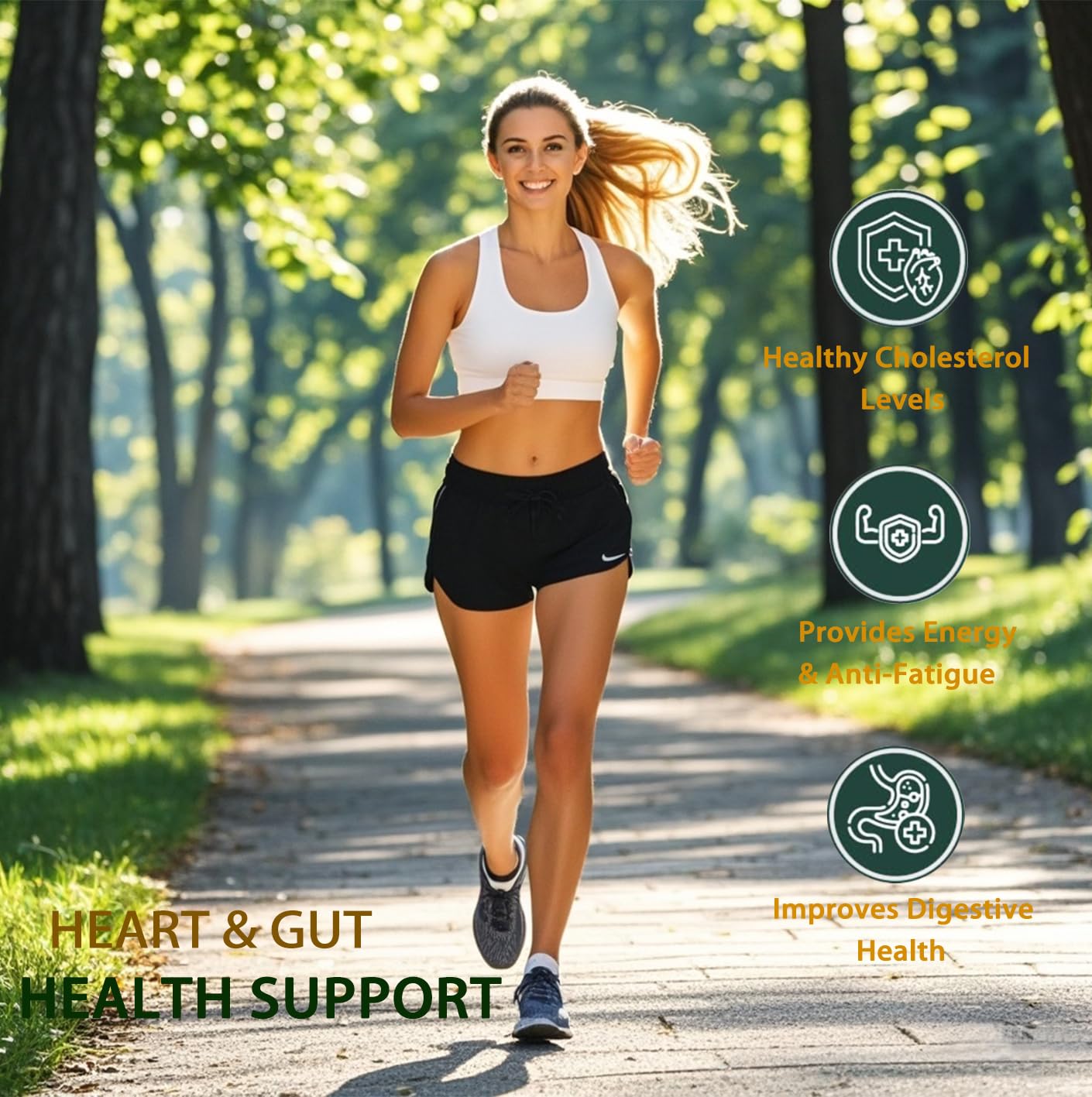 Organic Mushroom Coffee Powder with Cordyceps, Lion's Mane, Turkey Tail - Boost Immunity, Focus, Energy - Silky Texture - 30 Servings