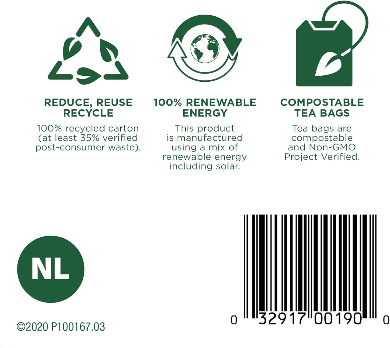 Organic Nettle Leaf Herbal Tea for Joint Health - Pack of 2 (32 Tea Bags)