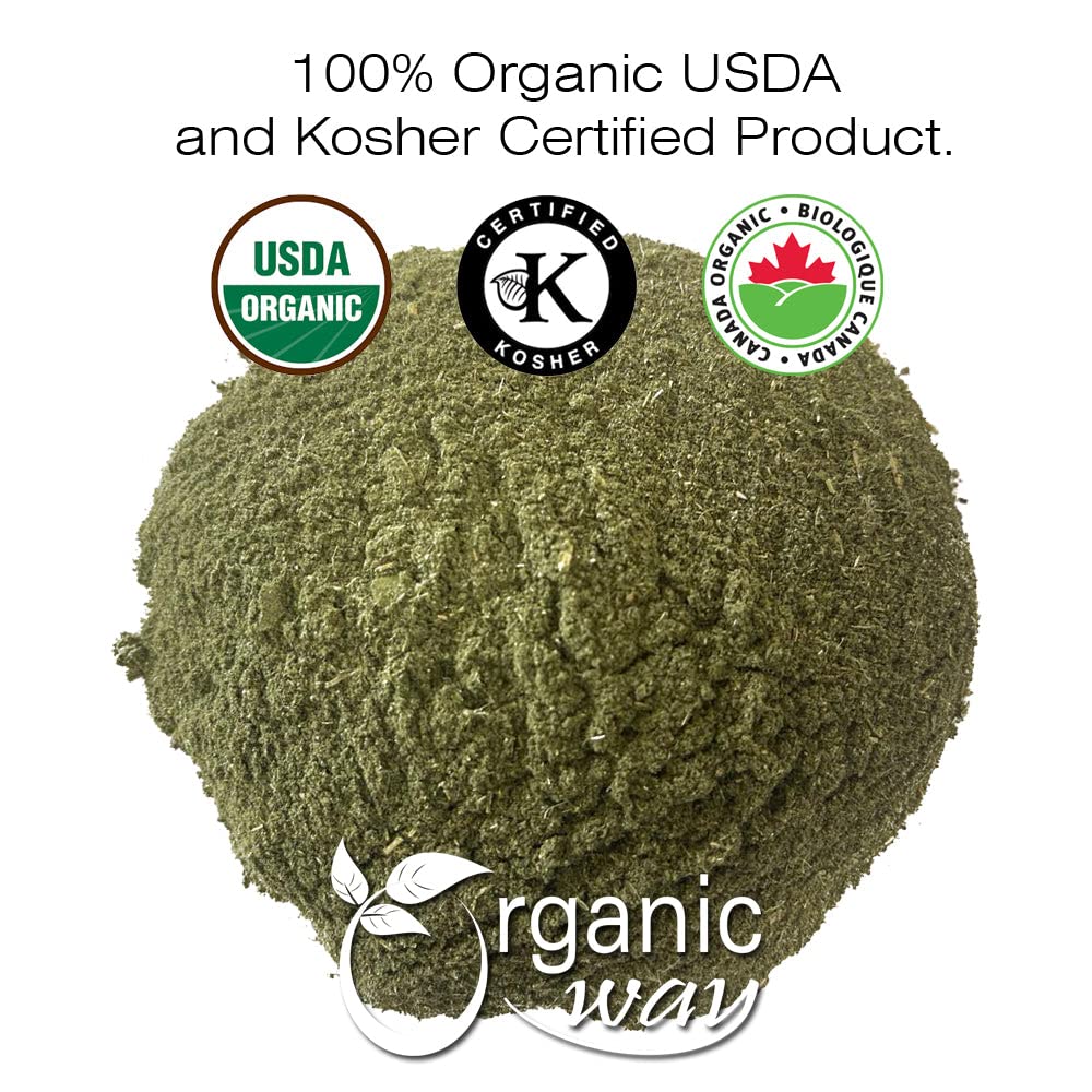Organic Nettle Leaf Powder - Herbal Tea | Raw, Vegan, Non GMO | USDA Certified | Albania Origin - 1LB/16oz
