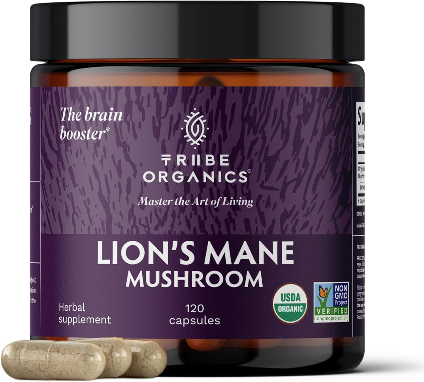 Organic Nootropic Bundle: KSM66 Ashwagandha & Lion's Mane for Focus and Mind Health