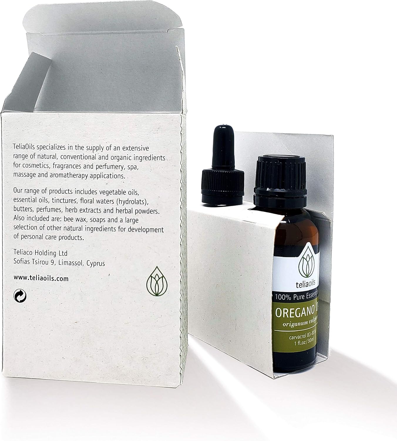 Organic Oil of Oregano 86% Carvacrol - Wild Oregano Oil from Greece - Certified Pure Essential Oil - 1 oz