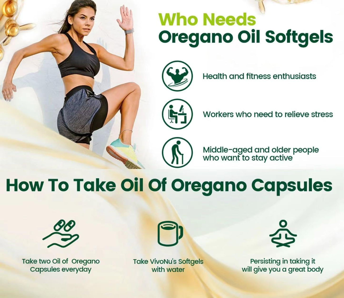 Organic Oil of Oregano Capsules with Black Seed Oil - 6,000mg | 300 Count | Antioxidant Rich Formula | Non-GMO & Gluten Free | High Carvacrol & Thymoquinone