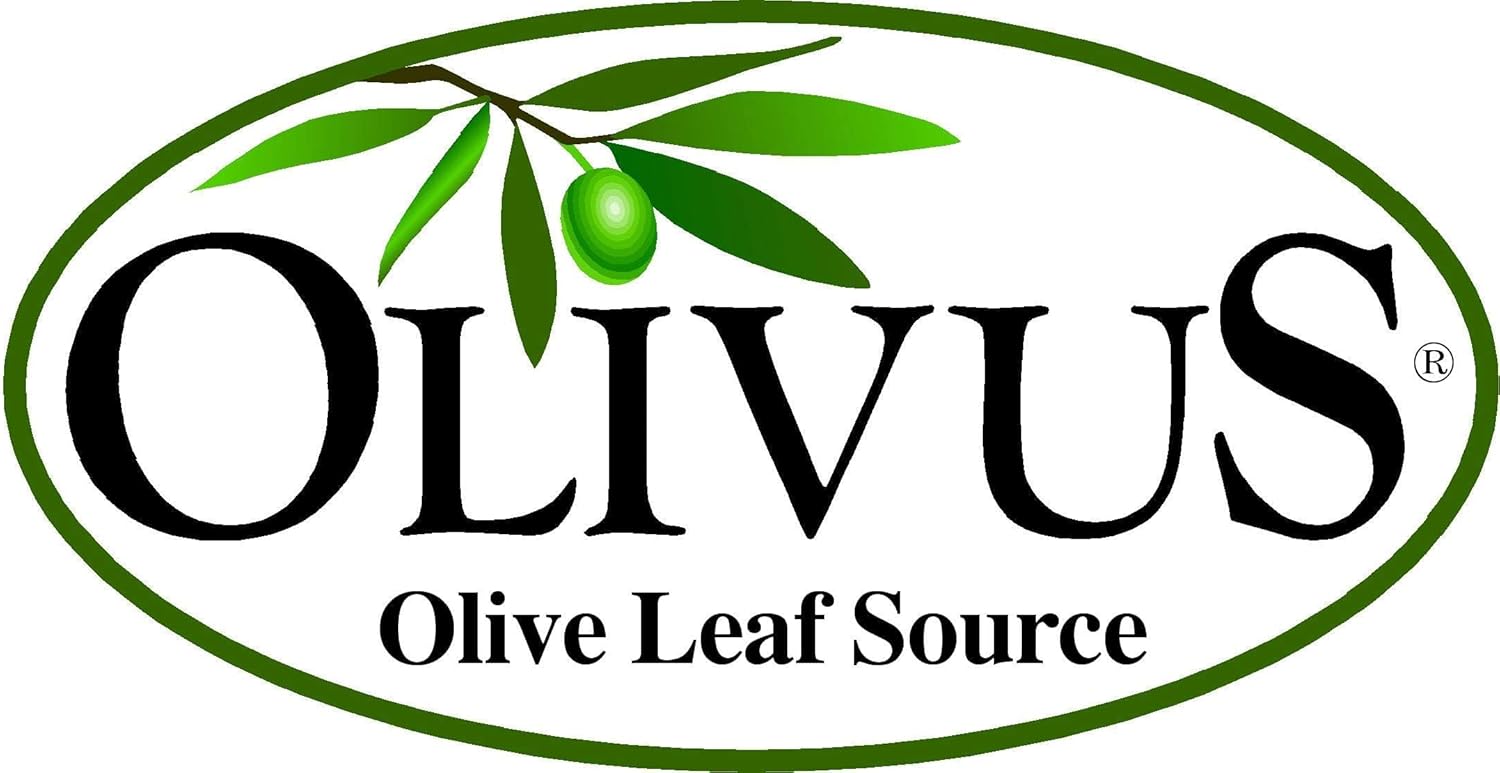 Organic Olive Leaf Capsules - 550mg Pure Powder, Immune Support & Antioxidant - 100 Vegetable Capsules