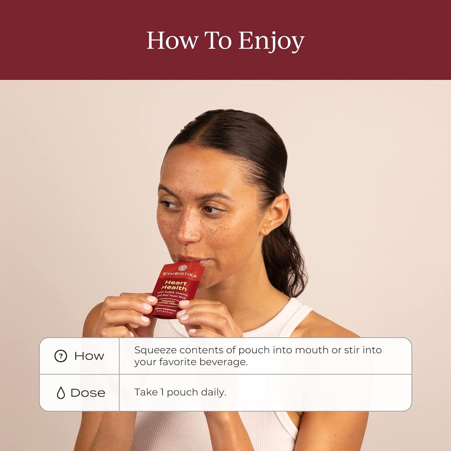 Organic Orange Cream Heart Health Supplement with CoQ10, Red Yeast Rice & Inositol - Gluten Free, Supports Circulation & Aging - 30 Pack