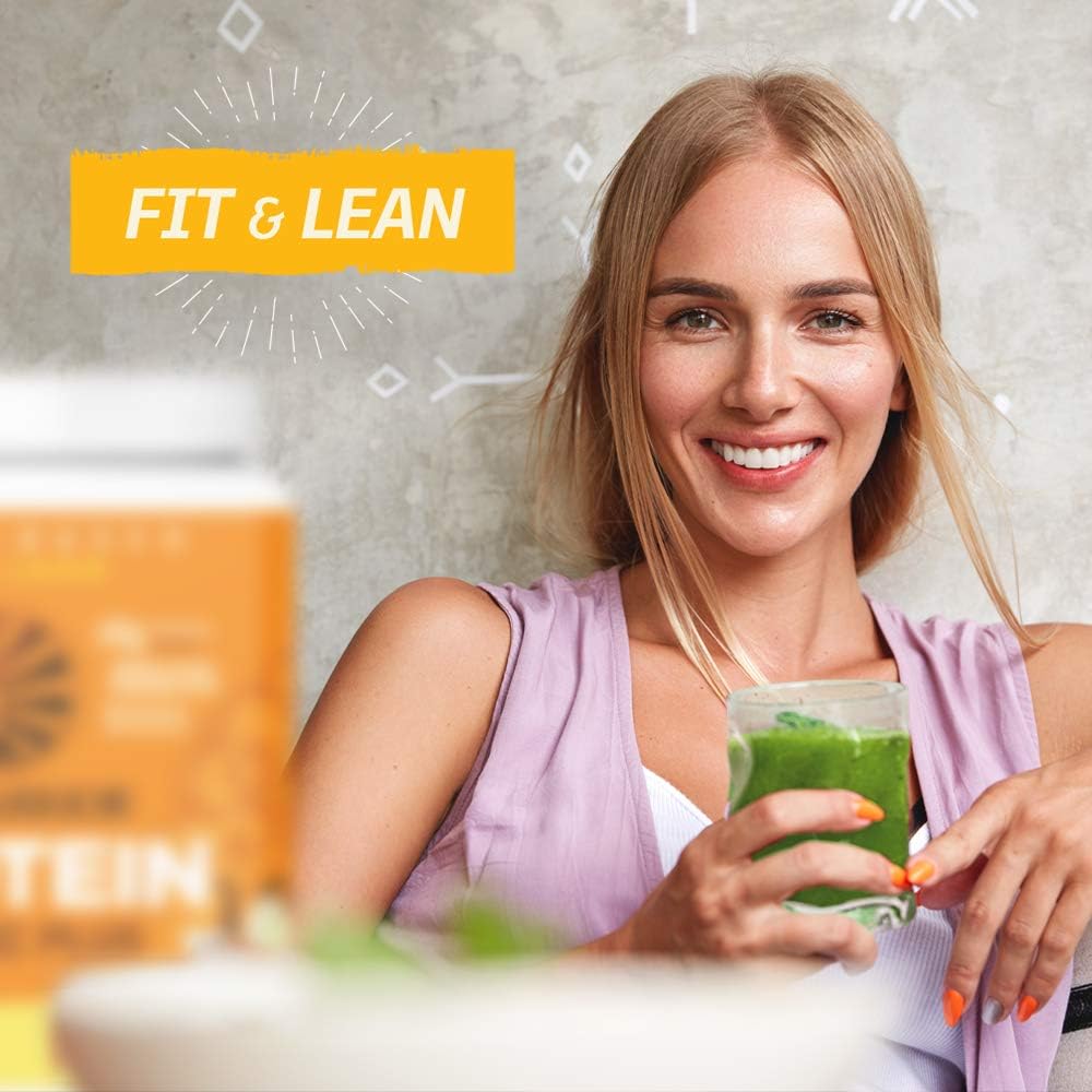 Organic Plant-Based Protein Powder with Superfoods | Sunwarrior Classic Plus | Unflavored | 15 Servings | Vegan, Non-GMO, Dairy-Free