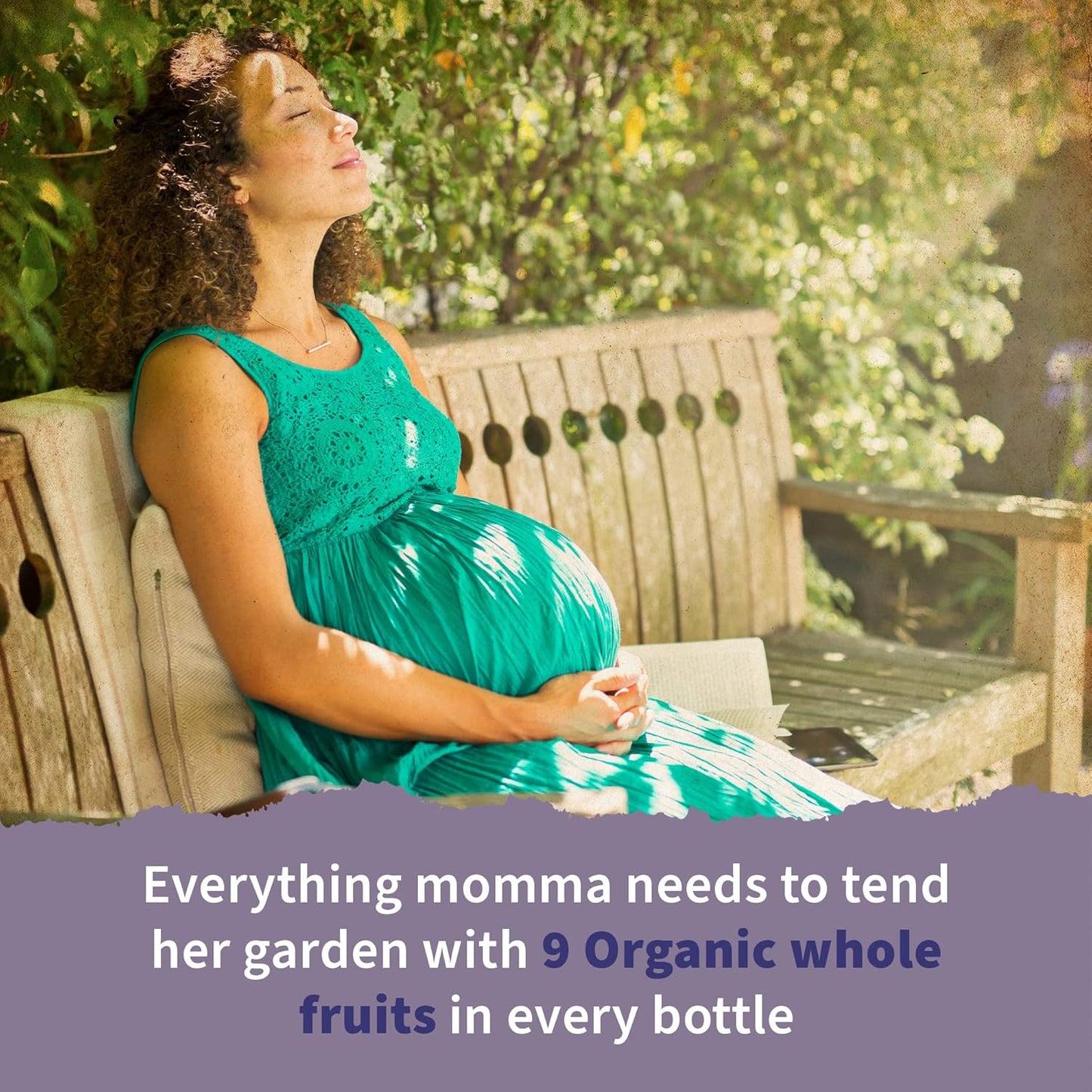 Organic Prenatal Gummy Multivitamin with Vitamin D3, B6, B12, C & Folate - Non-GMO, Gluten-Free, Vegan - Berry Flavor - 30 Day Supply for Healthy Fetal Development