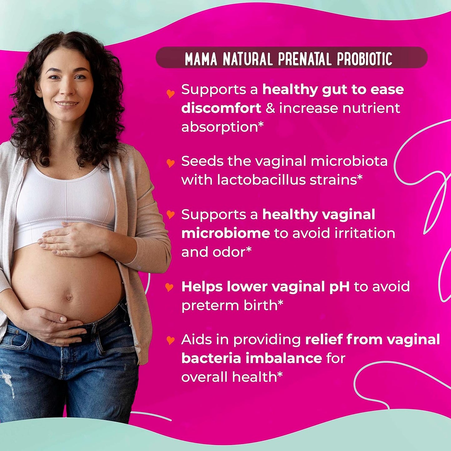 Organic Prenatal Multi & Probiotics Bundle - Essential Nutrition for Women, One a Day Formula, Pregnancy & Postnatal Support
