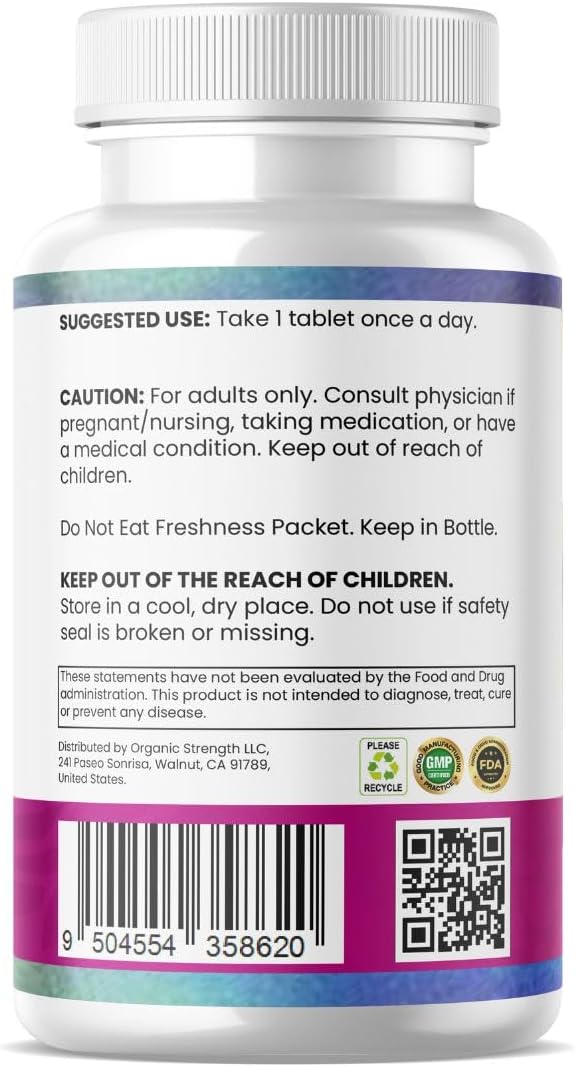 Organic Prenatal Multivitamin with Iron for Women - Boost Iron Levels and Support Overall Health