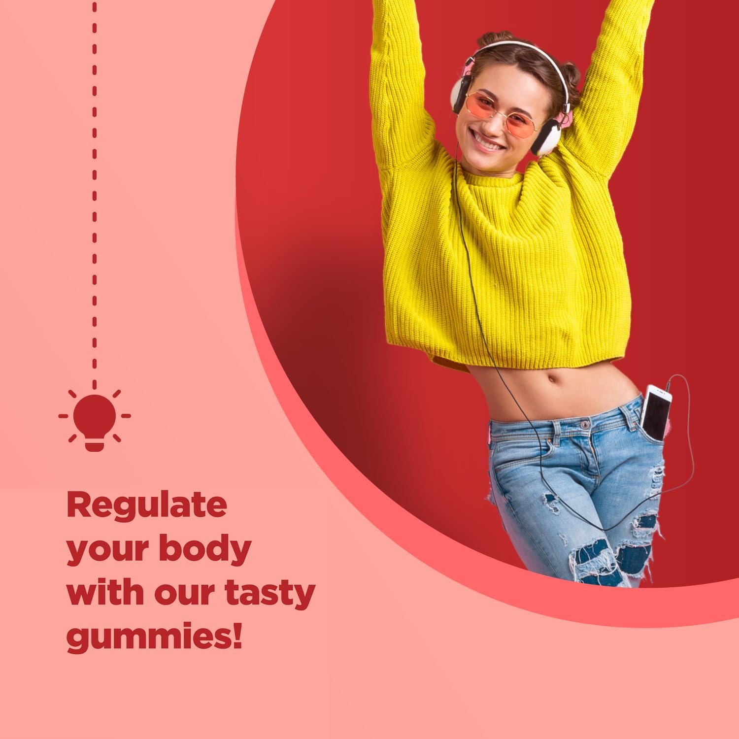 Organic Probiotic Gummies for Gut Health & Immune Support - 5 Billion CFU - Digestive Health Relief for Adults - Phytoral Chewable Probiotics