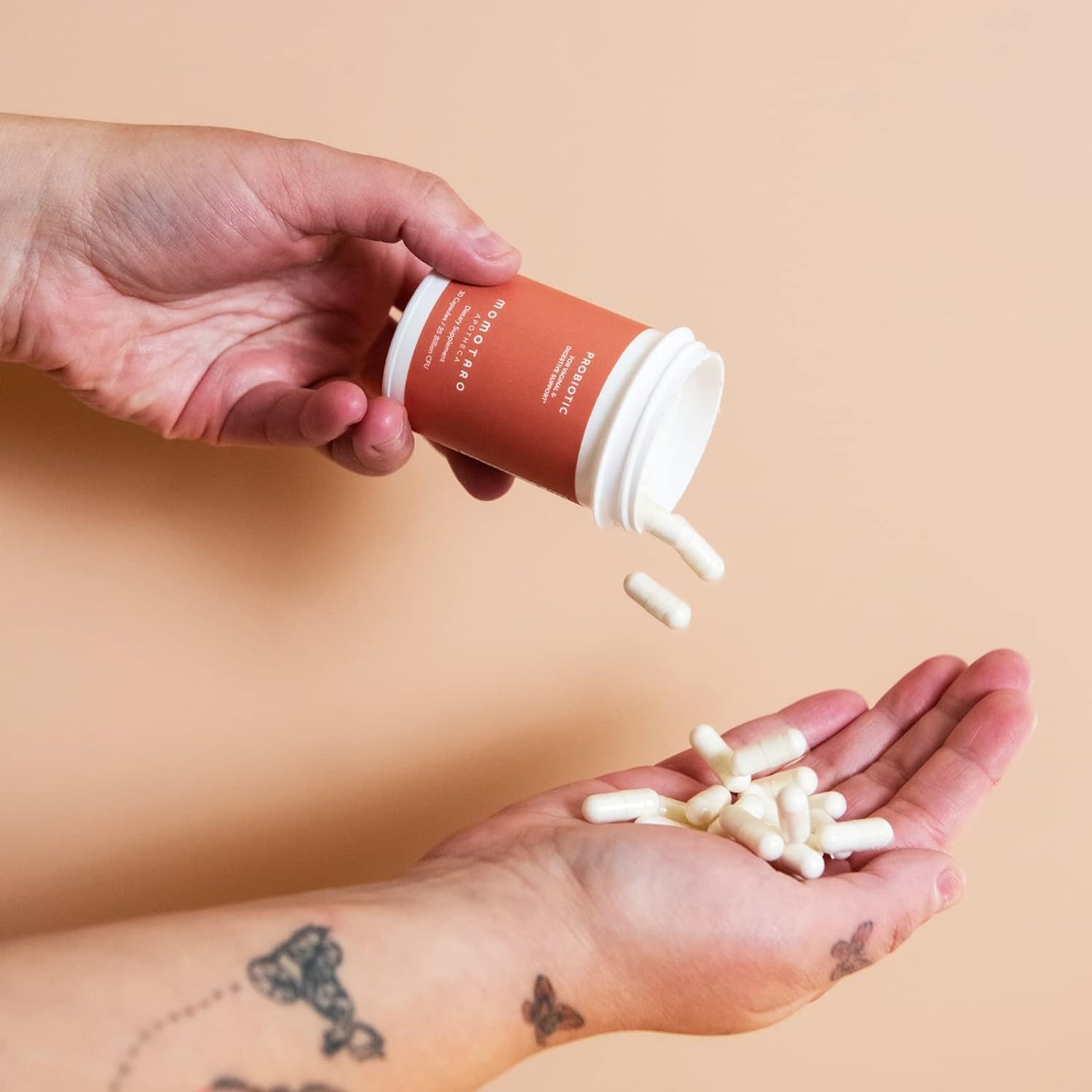 Organic Probiotics for Women - 25 Billion CFU Digestive & Vaginal Supplement - Prebiotics & Lactobacillus Blend - Feminine Health Support - 30 Capsules