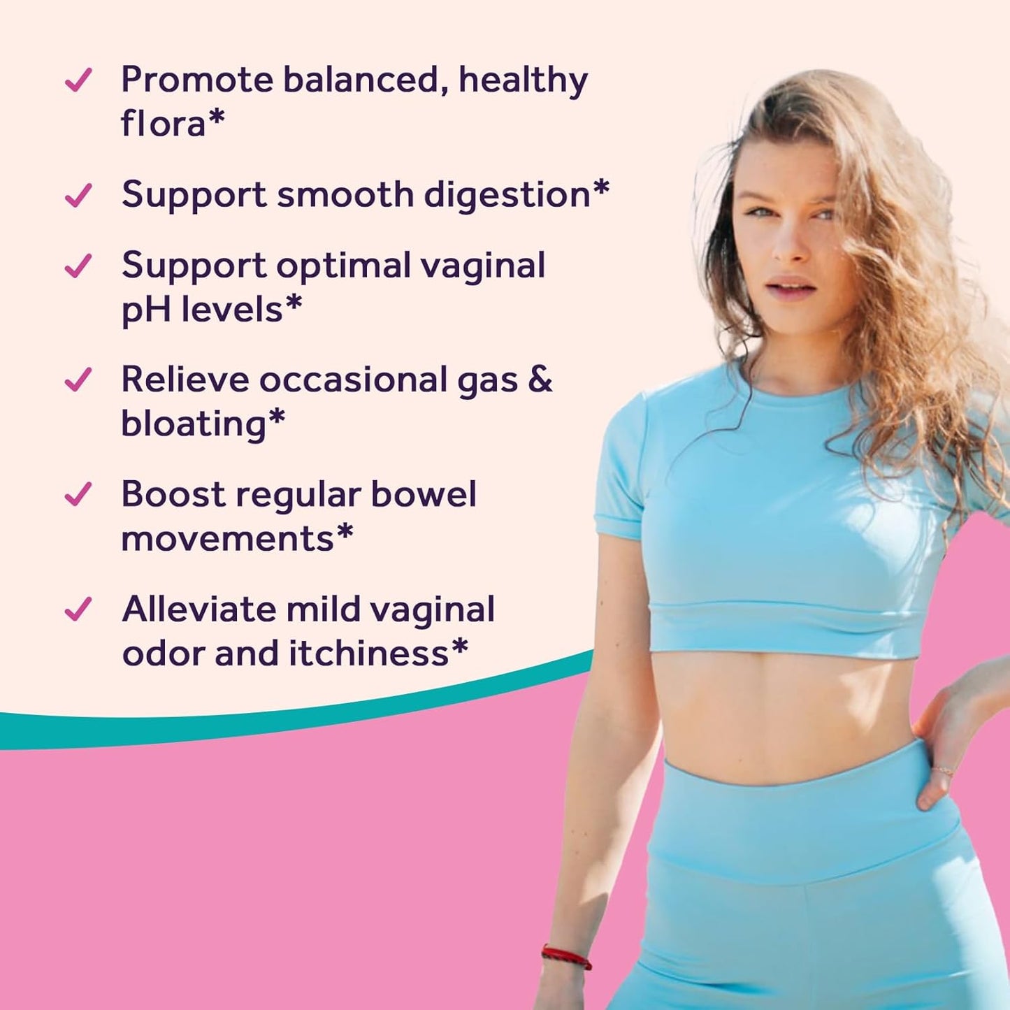 Organic Probiotics for Women - Doctor's Recipe for Digestive & Vaginal Health, 70 Billion CFU, 10 Strains, 30 Capsules