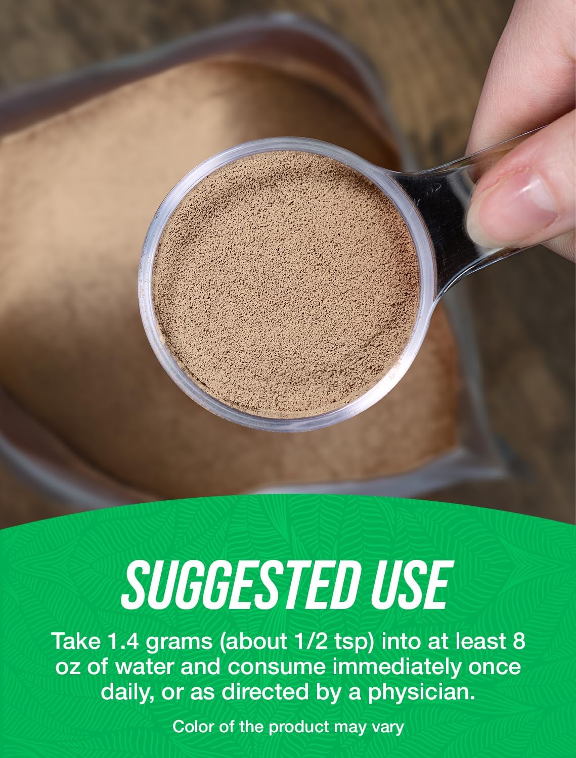 Organic Psyllium Husk Powder - Gluten Free Fiber Supplement for Baking, 1400mg per Serving, 100g