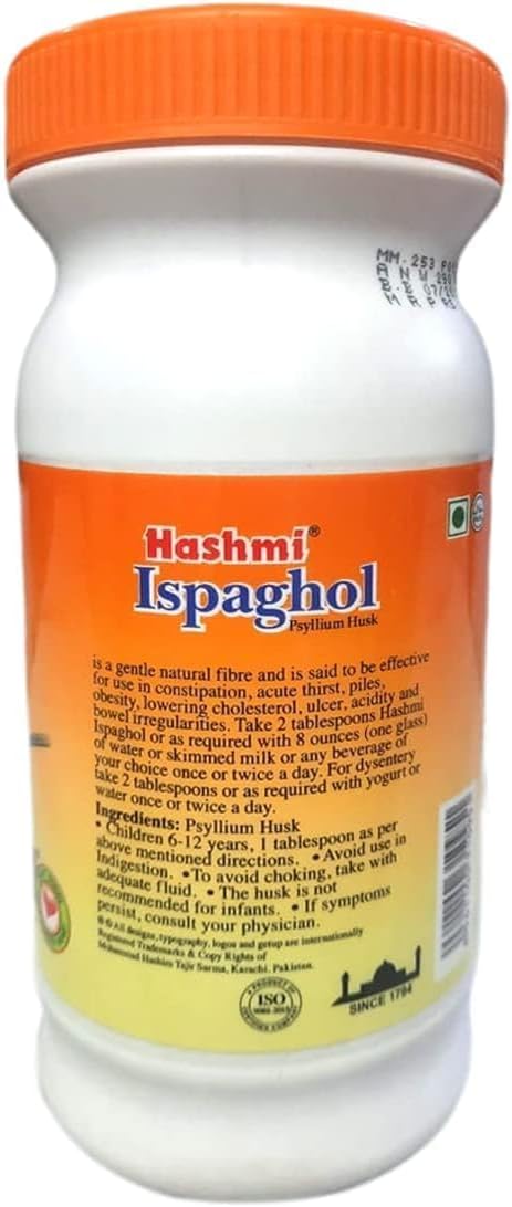 Organic Psyllium Husk Powder 140g - High Fiber Supplement for Digestive Health