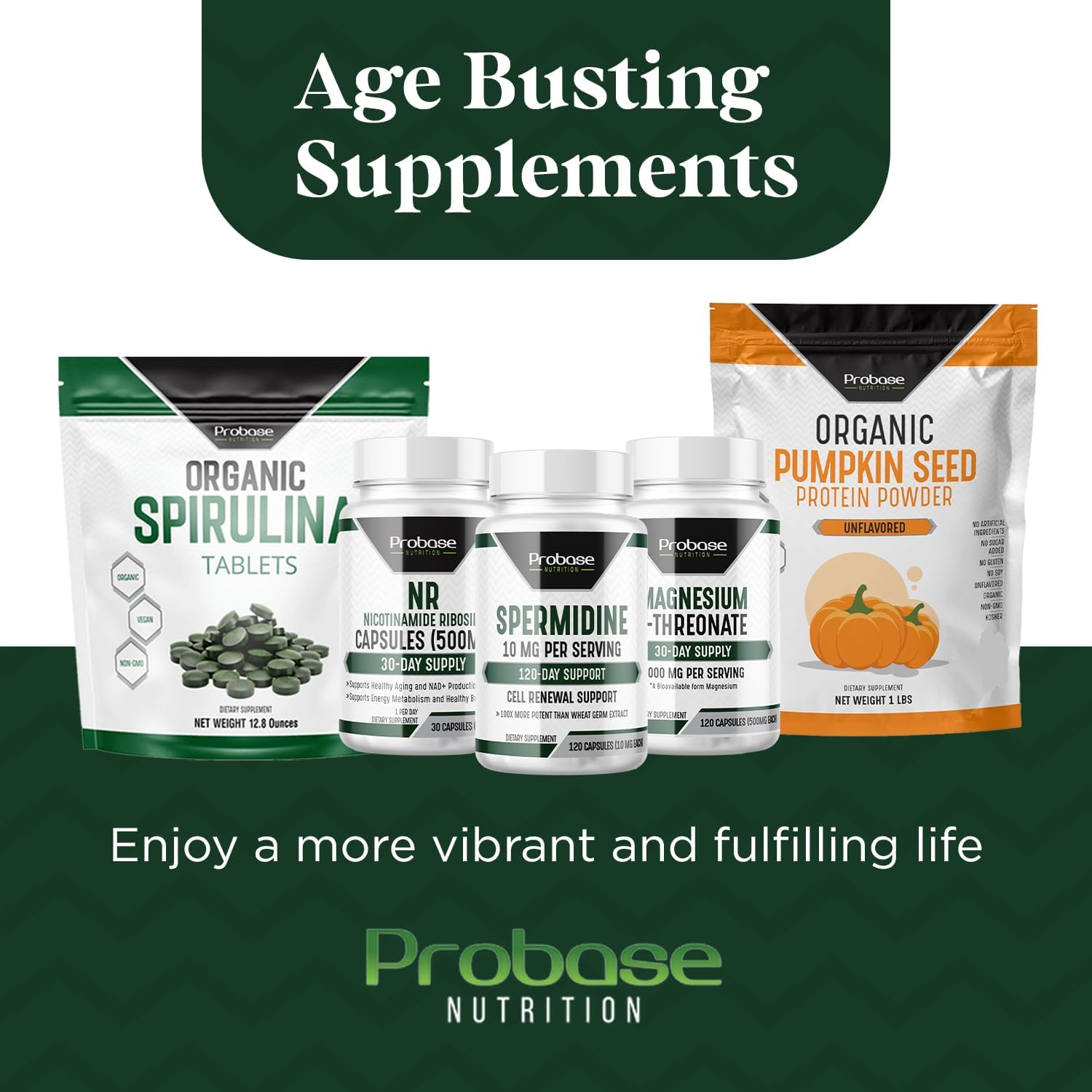 Organic Pumpkin Seed Protein Powder - Unsweetened Plant-Based Powder Rich in Omega 3, 6, 9 for Post-Activity Support | 1 lb, Cold Pressed