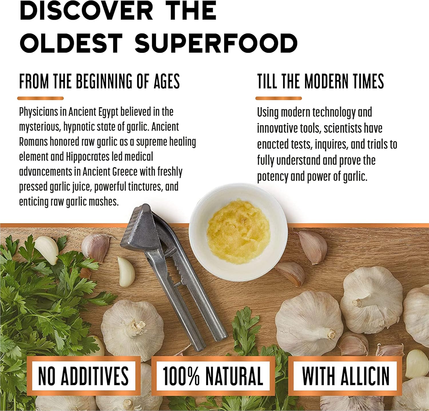 Organic Raw Garlic Extract Liquid Supplement with Allicin for Immune Support - 1 fl oz Vegan Friendly Formula