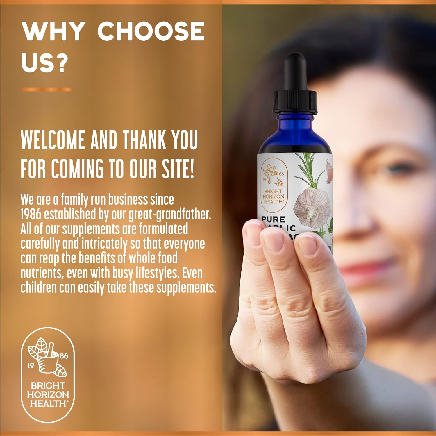 Organic Raw Garlic Extract Liquid Supplement with Allicin for Immune Support - 1 fl oz Vegan Friendly Formula