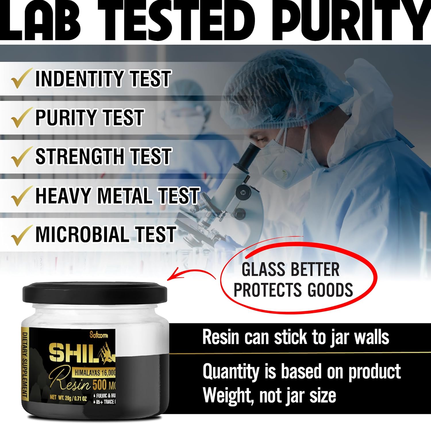 Organic Satoomi Shilajit with Fulvic Acid, Humic Acid, and 85+ Trace Minerals - Energy, Immune System, Cognitive Health - 2 Packs 20g