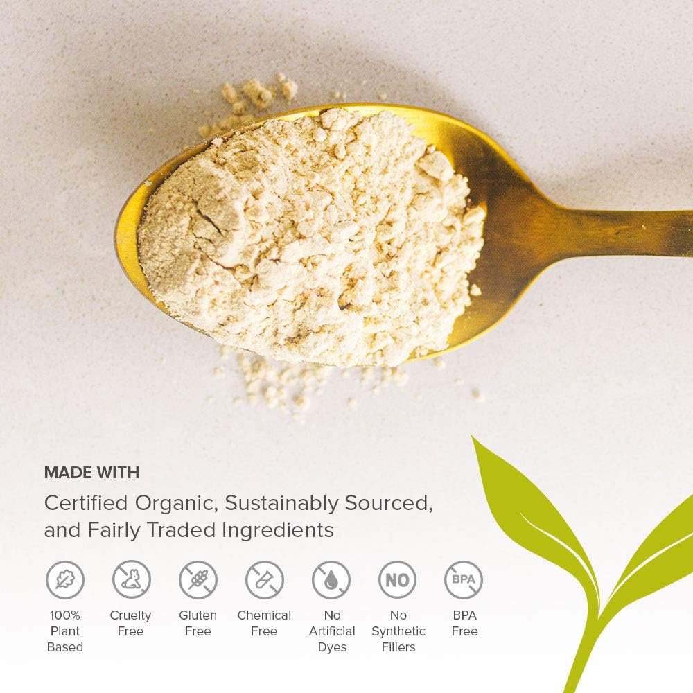 Organic Shatavari Powder for Balanced Female Hormones & Energy – 1lb. Vegan Ayurvedic Herb for Vata & Pitta – Non-GMO & Sustainably Sourced