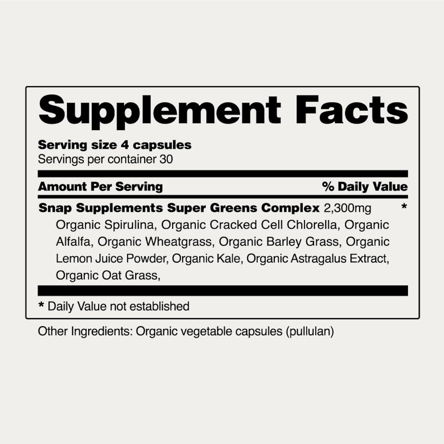 Organic Spirulina Chlorella Capsules - Natural Energy & Metabolic Health Boost, 120 Capsules