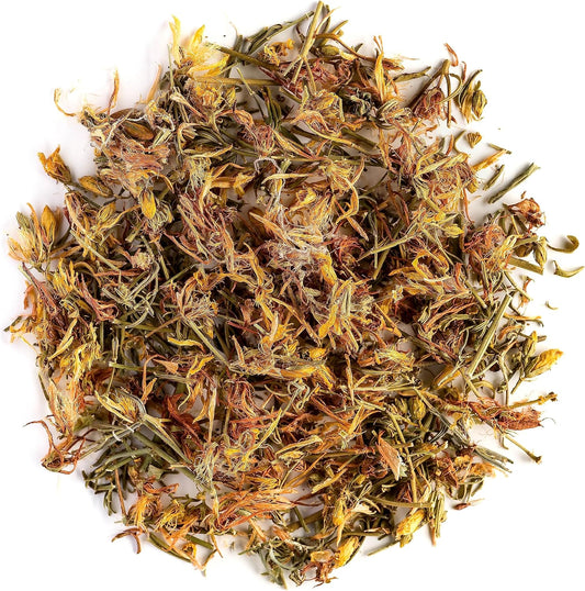 Organic St. John's Wort Tea from the Valley of Tea - Hypericum Perforatum Herbal Blend