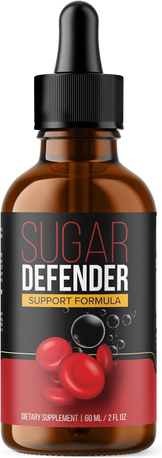 Organic Sugar Defender Drops Formula - 2 Pack of Maximum Strength Supplement with Hawthorn Berry - Official Sugar Defender Reviews