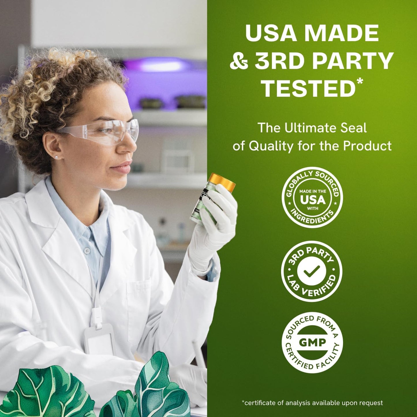 Organic Sulforaphane Supplement with Broccoli Sprouts, Seeds, and Florets | Stabilized Glucosinolate | 240 Pills for Kids & Adults | 2 Pack Offering