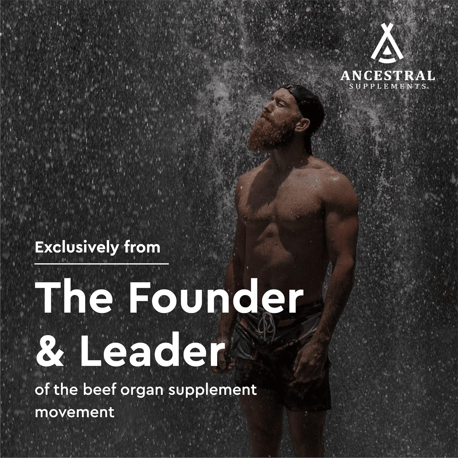 Organic Superfood Greens & Reds Blend Capsules with Grass Fed Beef Organs, Probiotics, Non GMO - 180 Count