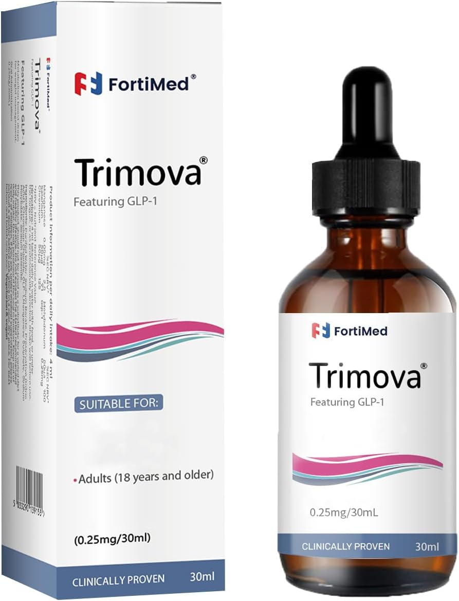 Organic Trimova Drops - Natural Formula for Men & Women - 30 ml - Healthy Fitness Supplement