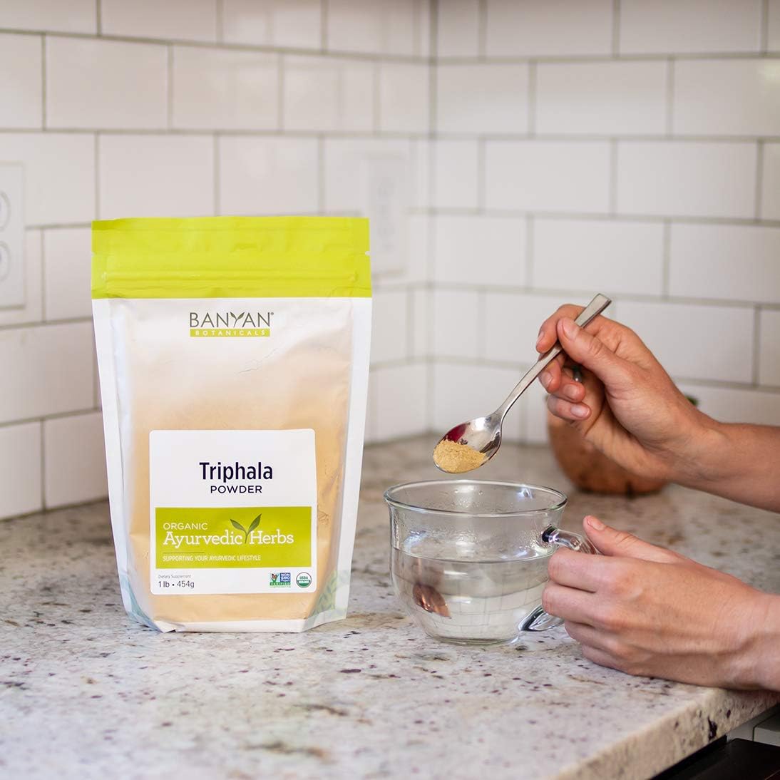Organic Triphala Powder for Daily Detox, Cleansing, and Rejuvenation - ½lb - Non-GMO Sustainably Sourced - Amla, Haritaki, Bibhitaki Formula
