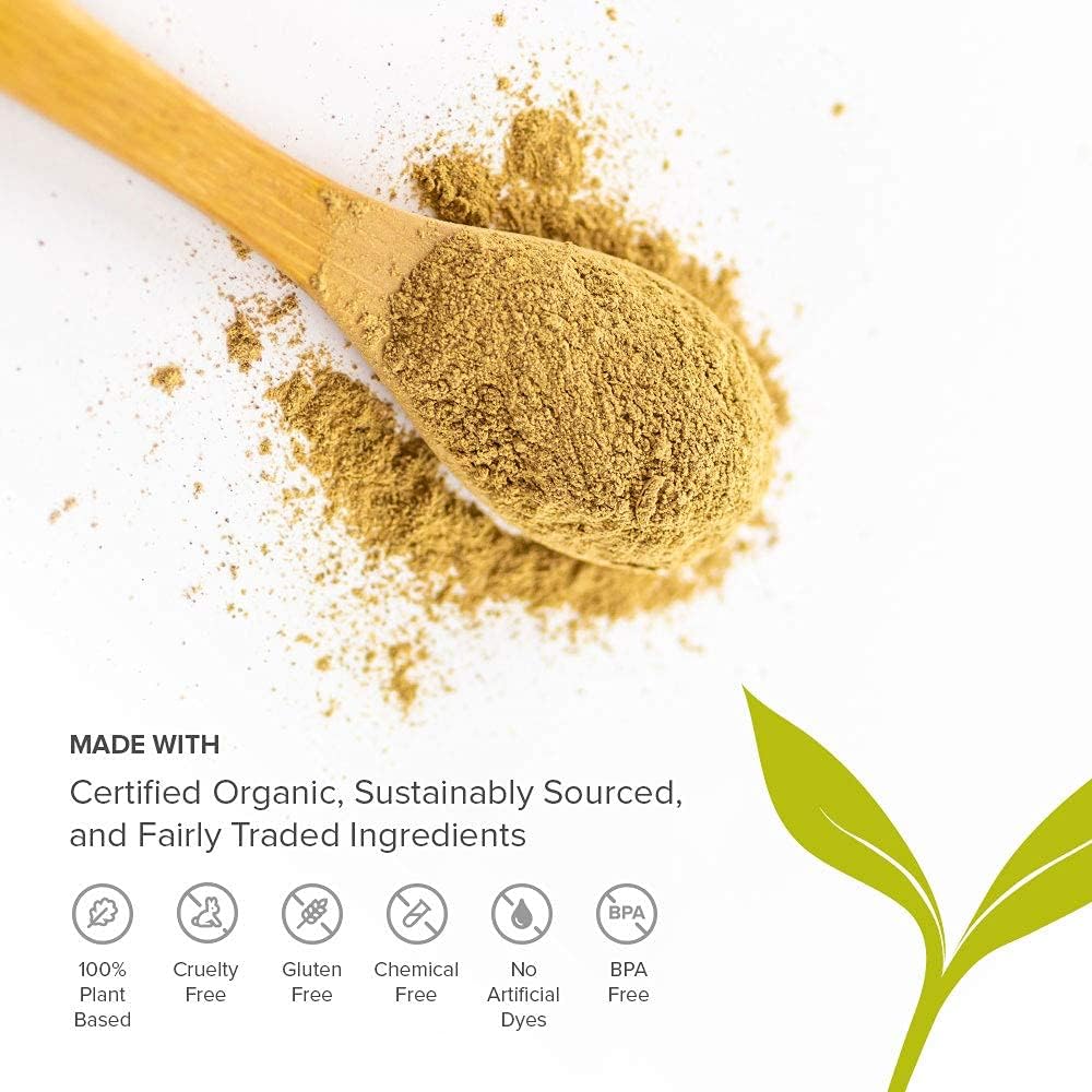 Organic Triphala Powder for Daily Detox, Cleansing, and Rejuvenation - Amla, Haritaki, Bibhitaki Blend - Spice Jar - Non-GMO