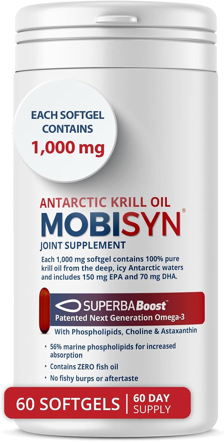 Organic Turmeric and Astaxanthin Supplement with Krill Oil - Mobisyn Organics